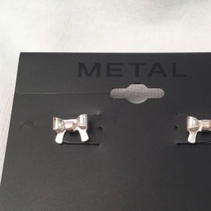 4 pack Silver Stud Earrings